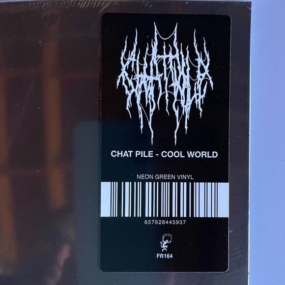 Chat Pile Cool World NEW Limited NEON GREEN Vinyl Record HEAVY METAL Doom - Picture 2 of 4